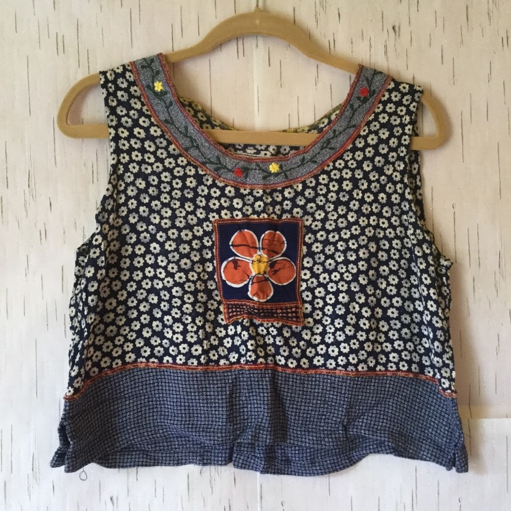Vintage crop top